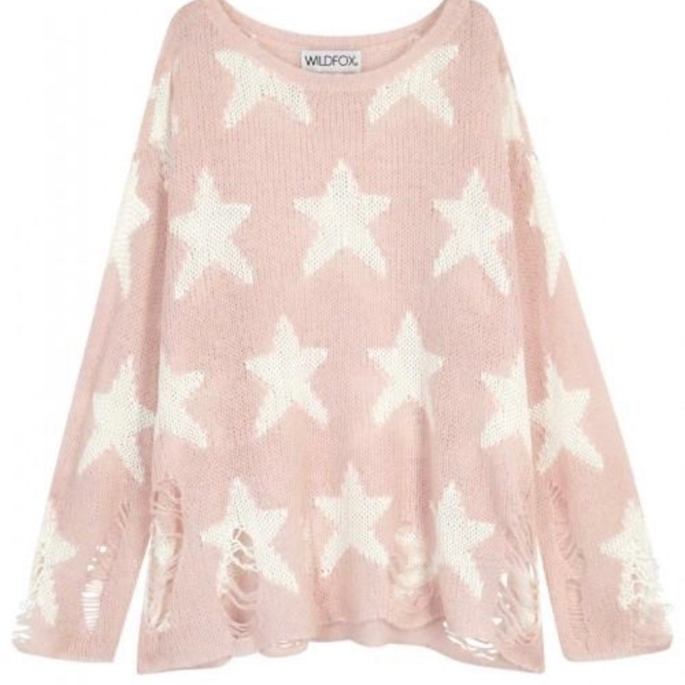 Wildfox Star Knit Sweater -Seeing Stars